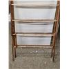 Image 2 : Wooden clothes rack- 63"H