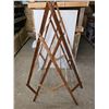 Image 3 : Wooden clothes rack- 63"H