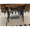 Image 2 : Singer sewing machine with treadle
