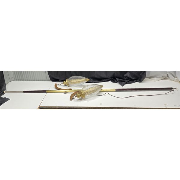 Art deco pole lamp- untested