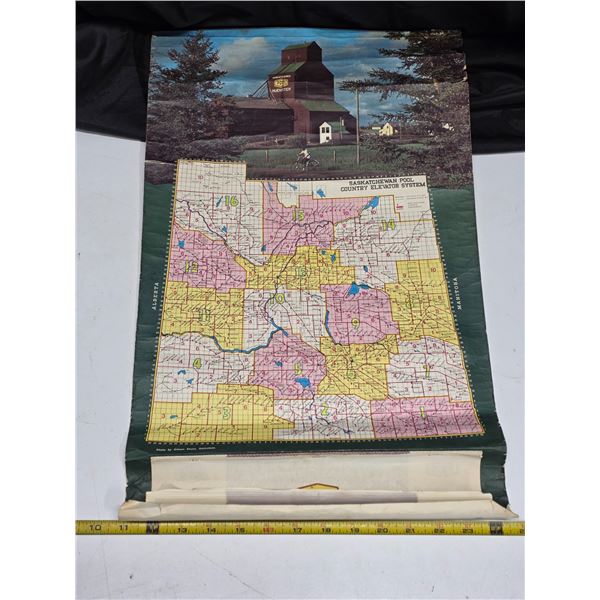 1969 Pool map calender