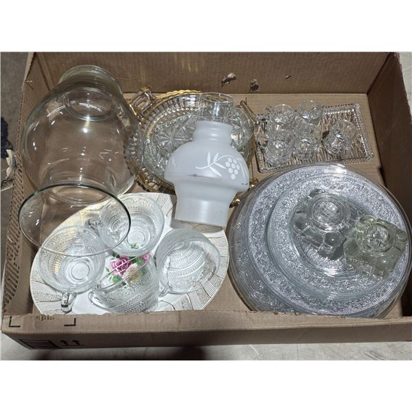 Lot of misc glassware
