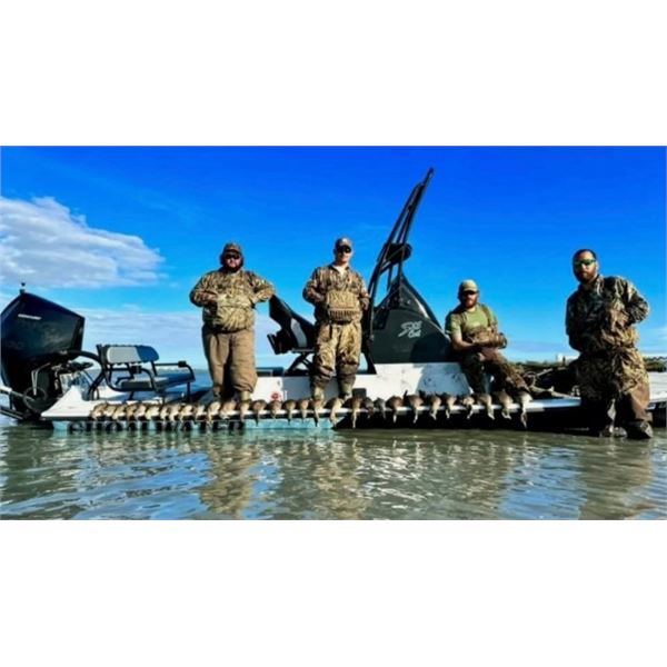 Duck Hunting Trip for 4  with Captain Chris Shindledecker