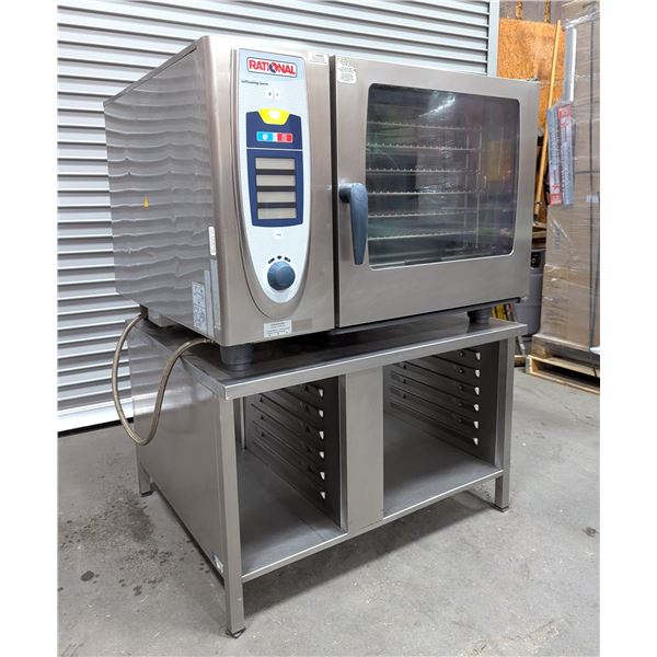 Rational SCC62 Selfcooking Center Electric Combi Oven W/UG2 Stand | 8181