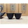 Image 3 : Rikyu 18oz Cast Iron Tea Sets - Set of 4 | FtMC1