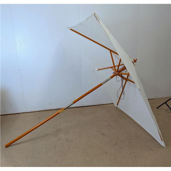 Outsunny 56" x 77" Wooden Patio Umbrella | MR1-1