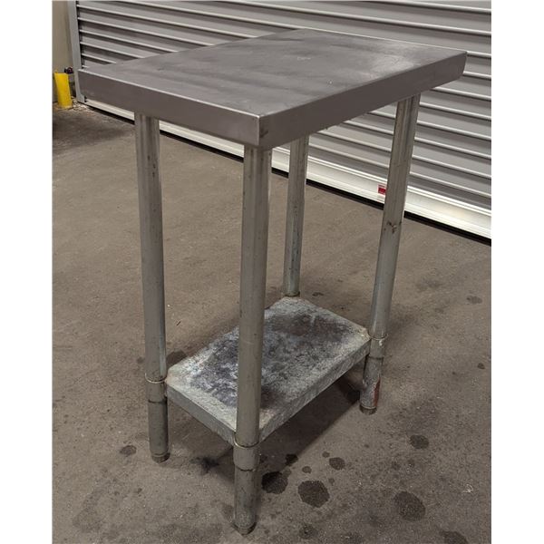 15" x 24" Stainless Steel Work Table |