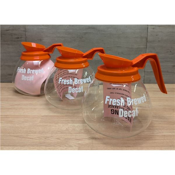 Bloomfield L008 Glass Coffee Decanters - Lot of 3 | FtD