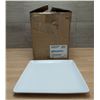 Image 1 : FOH Mod 10" Square Plates - Lot of 12 (1 Case) | DDP022WHP23/FtD