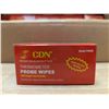 Image 3 : CDN Thermometer Probe Wipes - Lot of 25 Packs | FtF