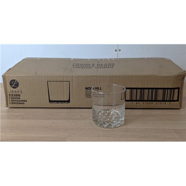 Libbey 10-1/4oz Old Fashioned Glasses - Lot of 24 (1 Case) | 23386/ML3-1
