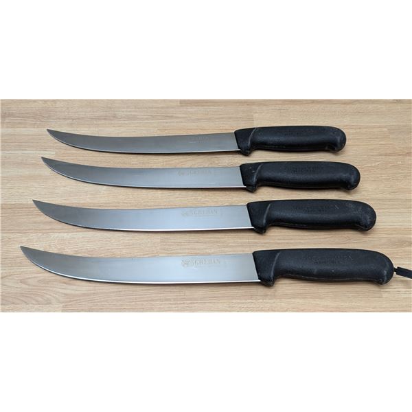 10" Victory Breaking Knives, Omcan 16857 - Lot of 4