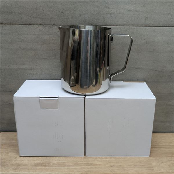 20oz Frothing Jugs, Omcan 80033 - Lot of 2