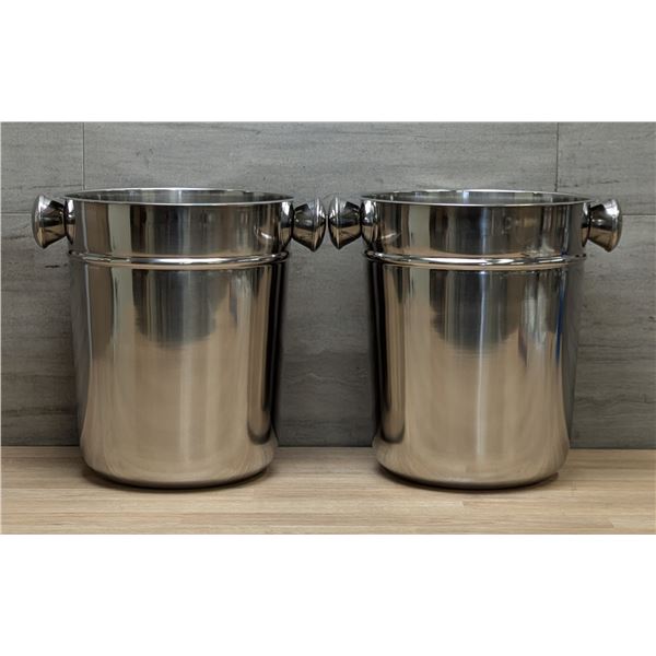 8qt Wine Bucket, Omcan 80836 - Lot of 2 | L11-2