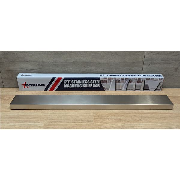 17-3/4" Magnetic Knife Bar, Omcan 23592 | L6CR5