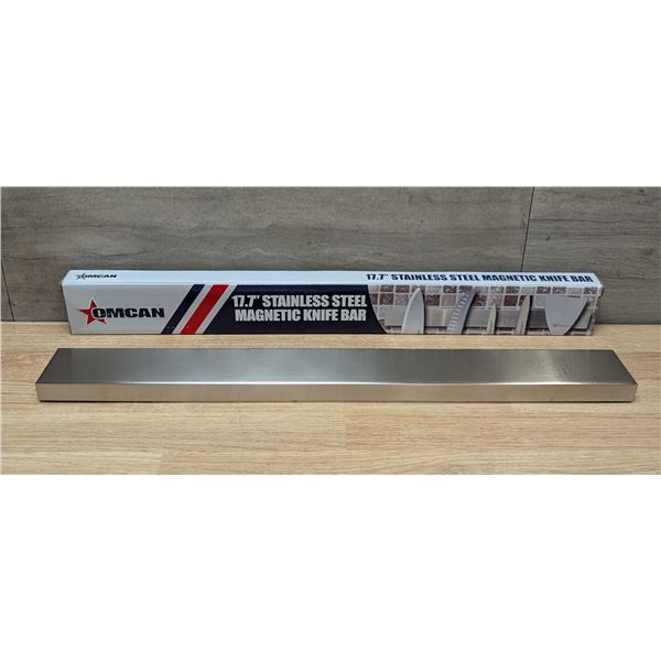 17-3/4" Magnetic Knife Bar, Omcan 23592 | L6CR5