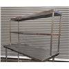Image 3 : 60" x 14" Stainless Double Over Shelf, Omcan 23989 | ML5-5