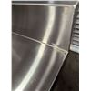 Image 6 : 48" x 30" Stainless Steel Work Table with 4" Backsplash, Omcan 22088 | R5-4