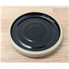 Image 2 : Chef & Sommelier Geode 4" Black Stoneware Plates - Lot of 24 | FK888/L11-1,2