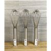 Image 1 : 10" Stainless Piano Whips - Lot of 3 | JR 3710/L5L2
