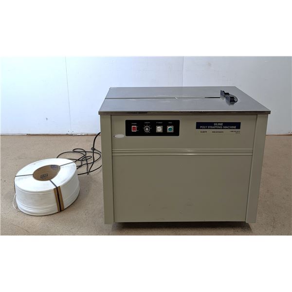 Uline H-2079U Polypropylene Strapping Machine W/Machine Strapping | 875