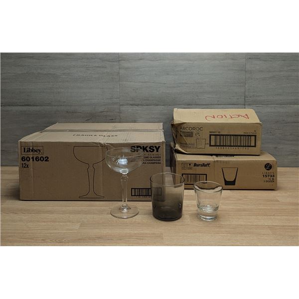 Assorted Glassware - Lot of 42pcs | ML3-2