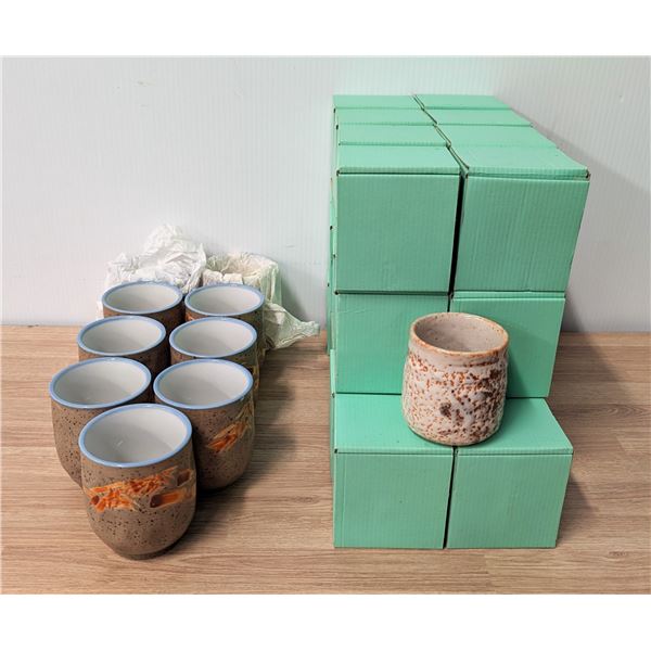 Japanese Tea Mugs/Yunomi - Lot of 36pcs | MK1/PALLET