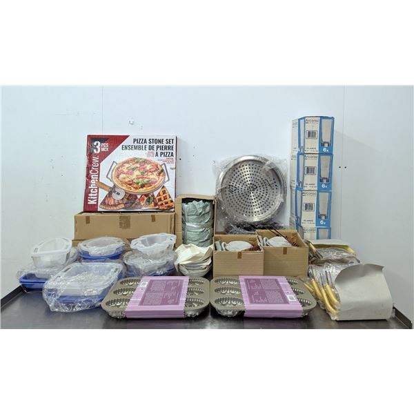 Assorted Plates, Bowls, Glasses & Restaurant Misc | C7/Pallet
