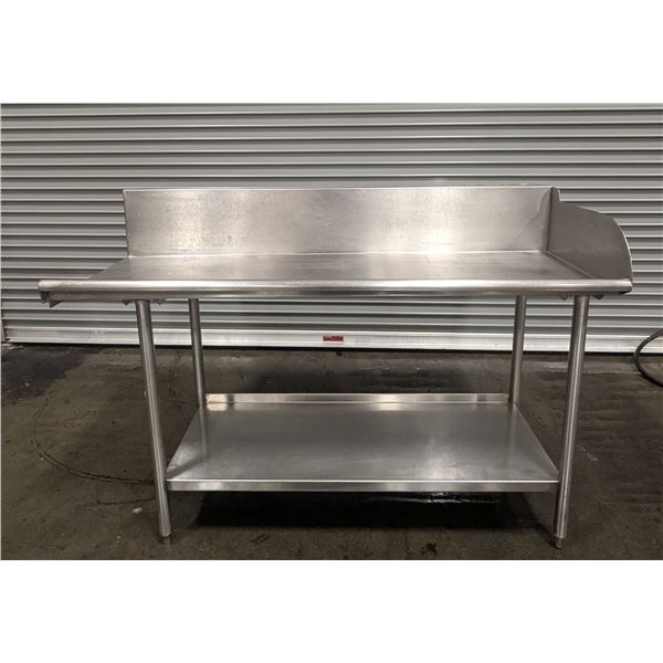 66" Stainless Steel Clean Dish Table, Right | Table2