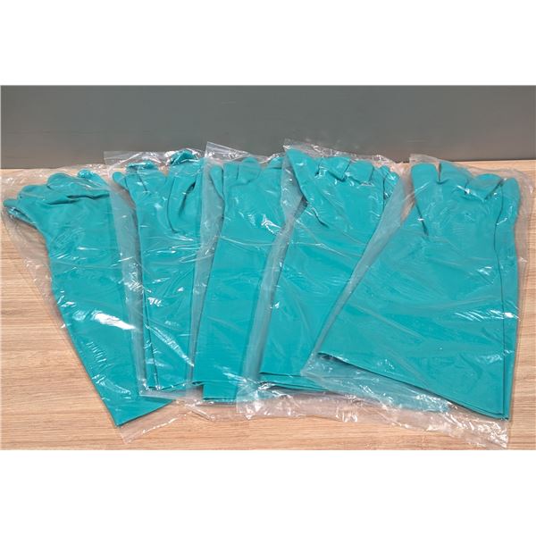 Blue Cleaning Gloves - Lot of 5 pairs | EC4