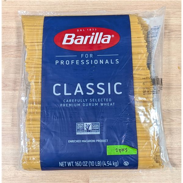 Barilla Classic Pasta, Fettuccine, 10Lbs - Lot of 2 | Cooler2