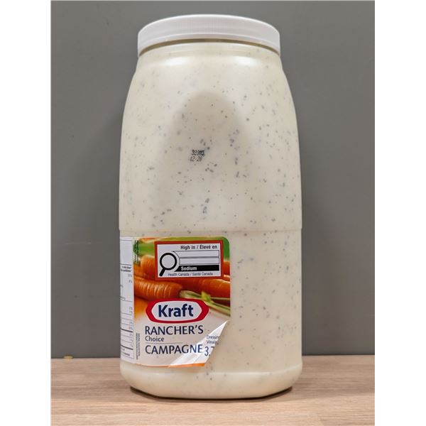 Kraft Rancher's Dressing, 3.78L - Lot of 2 | ML2-1
