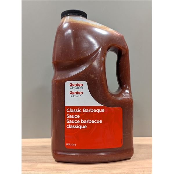 Gordon Choice Classic Barbeque Sauce, 3.78L -  Lot of 2 | Rack J
