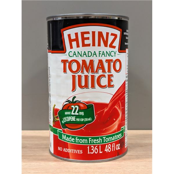 Heinz Tomoato Juice, 1.36L - Lot of 10 | ML2-1
