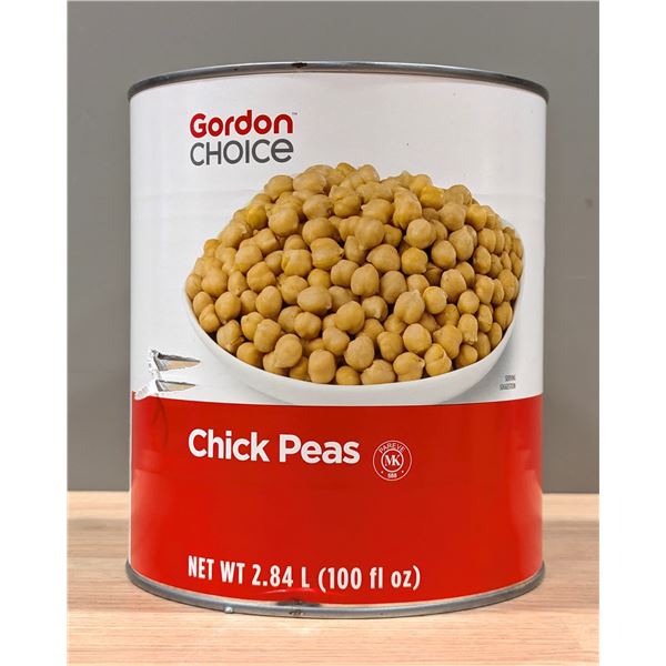 Gordon Choice Chick Peas, 2.84L - Lot of 5 | CanRack14