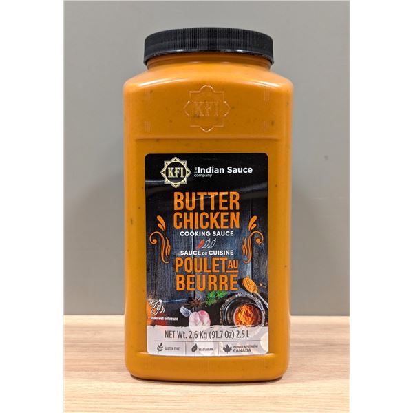 KFI Butter Chicken Cooking Sauce, 2.5L | Rack J
