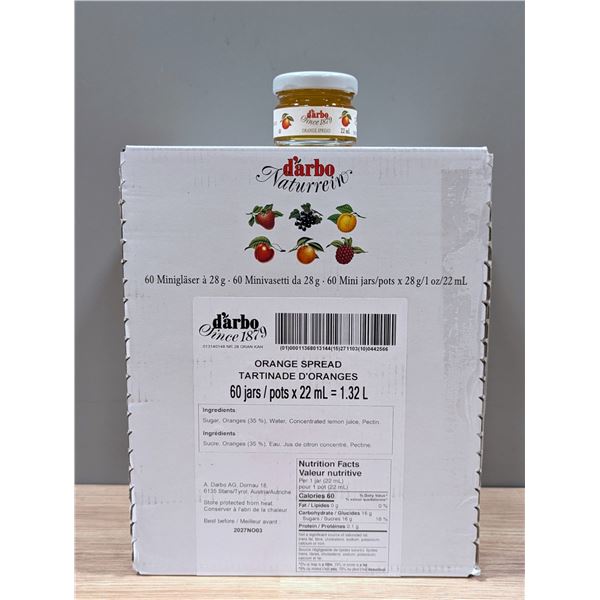 D'arbo Orange Spread, 22mL - Lot of 60 ( 1 Case ) | Rack J