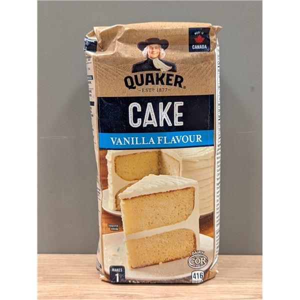 Quaker Cake Vanilla Flavour, 1 Kg - Lot of 8 | Cooler1