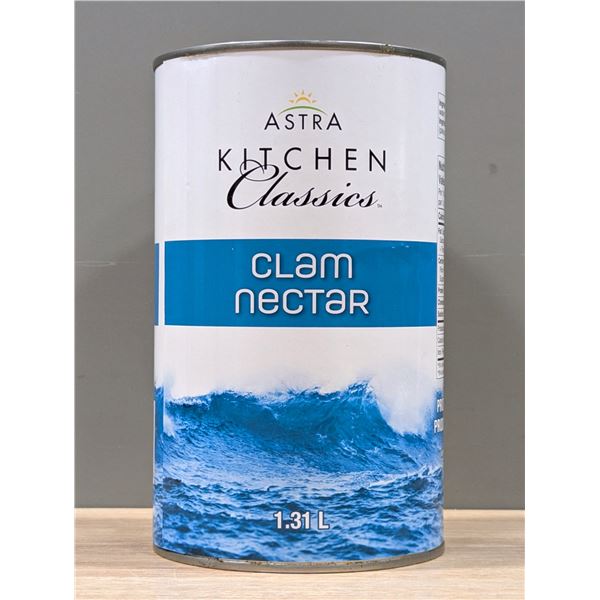 Astra Kitchen Classics Clam Nectar, 1.31L - Lot of 10 | ML1-1
