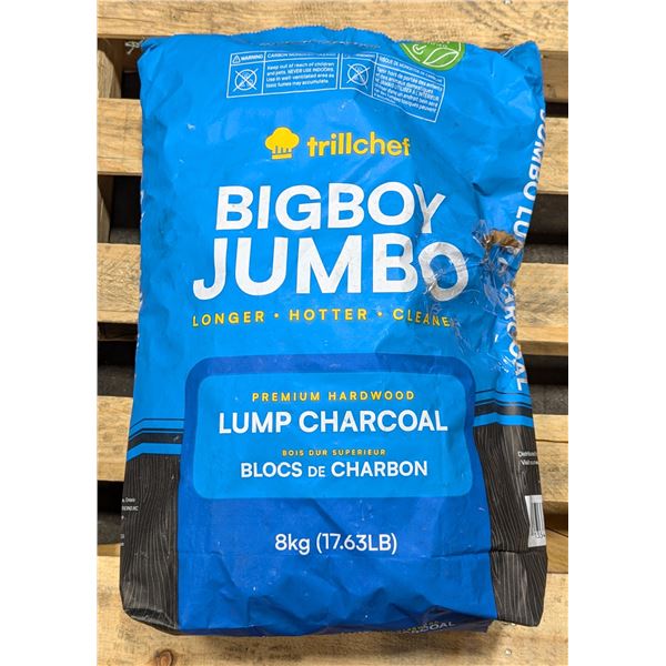 Trillchef Bigboy Jumbo Lump Charcoal, 8Kg  | ML2-1