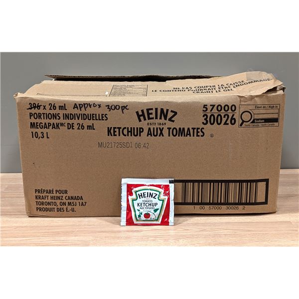 Heinz Tomato Ketuchup, 26mL - Lot of 300 | ML2-1
