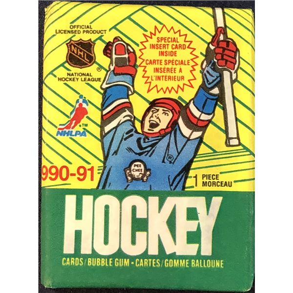 1990-91 O-PEE-CHEE HOCKEY WAX PACK