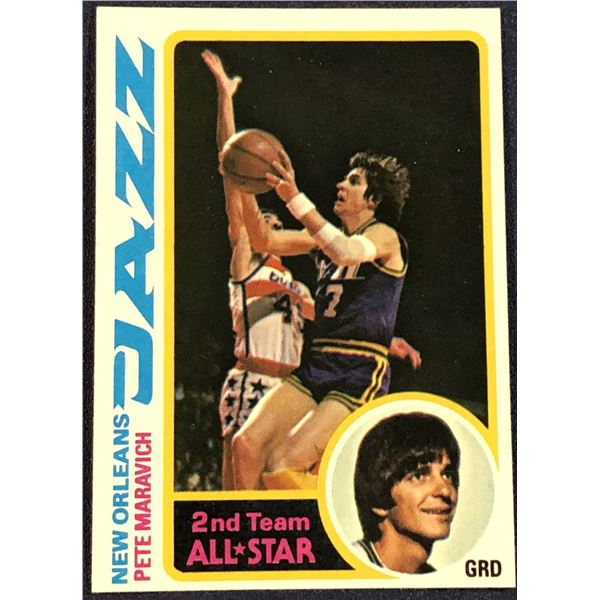 1978-79 TOPPS NBA PETE MARAVICH (HOF)