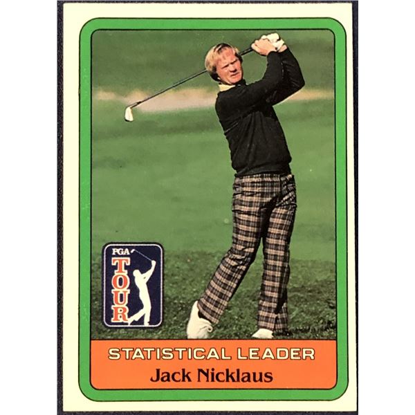 1981 DONRUSS JACK NICKLAUS