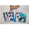 Image 1 : 100 COUNT BOX UPPER DECK HOCKEY CARDS