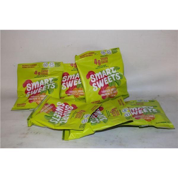 6 X 50G SMART SWEETS TROPICAL SOURS