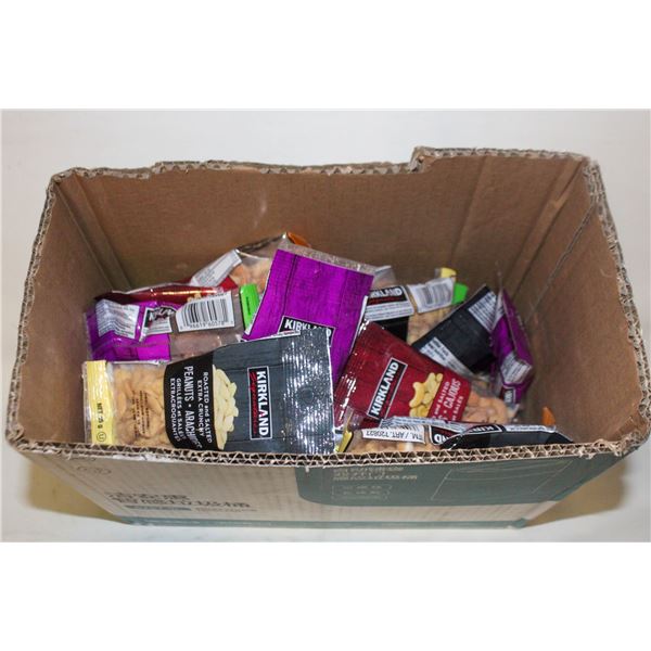 REPACKED 30 KIRKLAND SNACKING NUTS VARIETY PACK