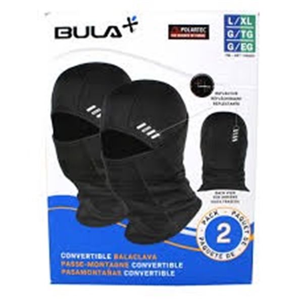 NEW 2PK BULA L/XL BALACLAVA