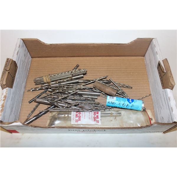 LOT OF ASSORTED DRILL BITS
