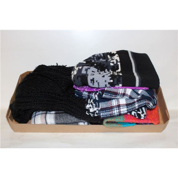 LOT OF WINTER SCARVES